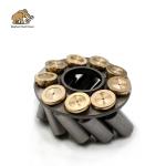 Ductile Bronze Steel Hydraulic Cylinder Block Piston JRR045
