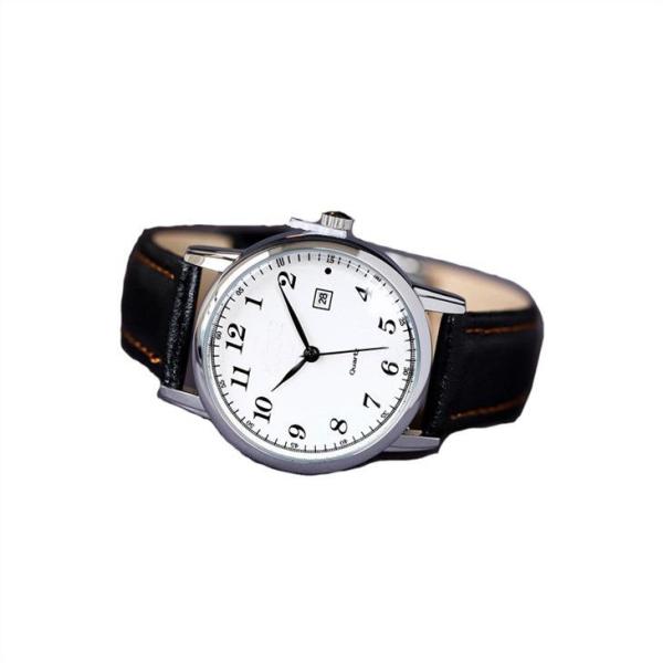 Alloy Case Women'S Watch Leather Band Small Face Ladies Watch Brown Leather
