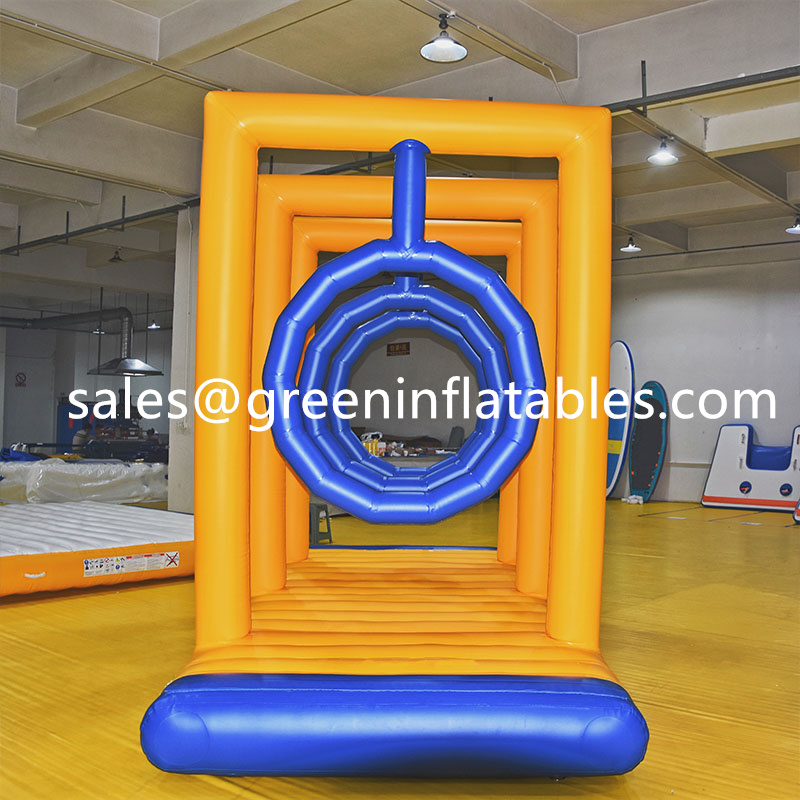 Commercial Outdoor Inflatable bounce house Water float Slides trampoline equipment water aqua park