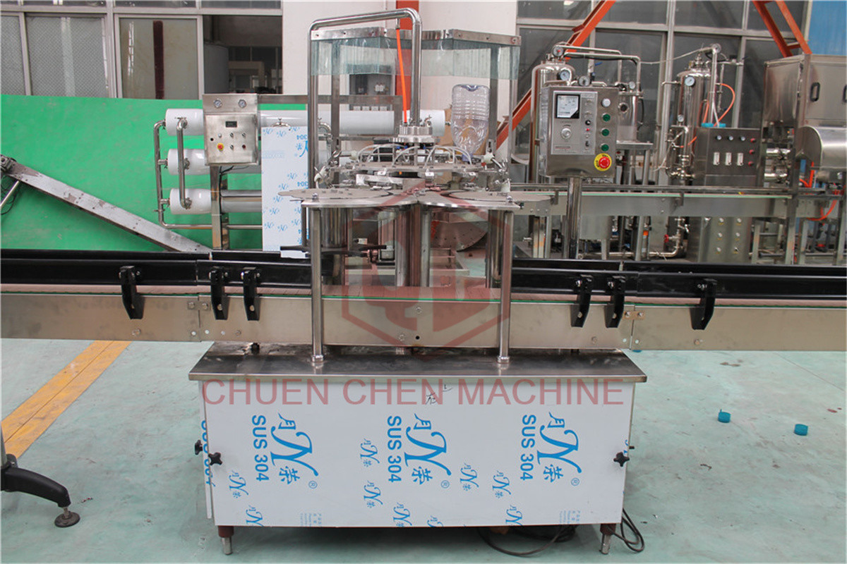 3L 5L 7L Pet Bottle Filling Machine Mineral Water Packaging 24 Months Warranty