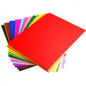 China DIY Drawing Material 120 Gsm Coloured Paper Board A4 Pastel Colored Copy Paper wholesale