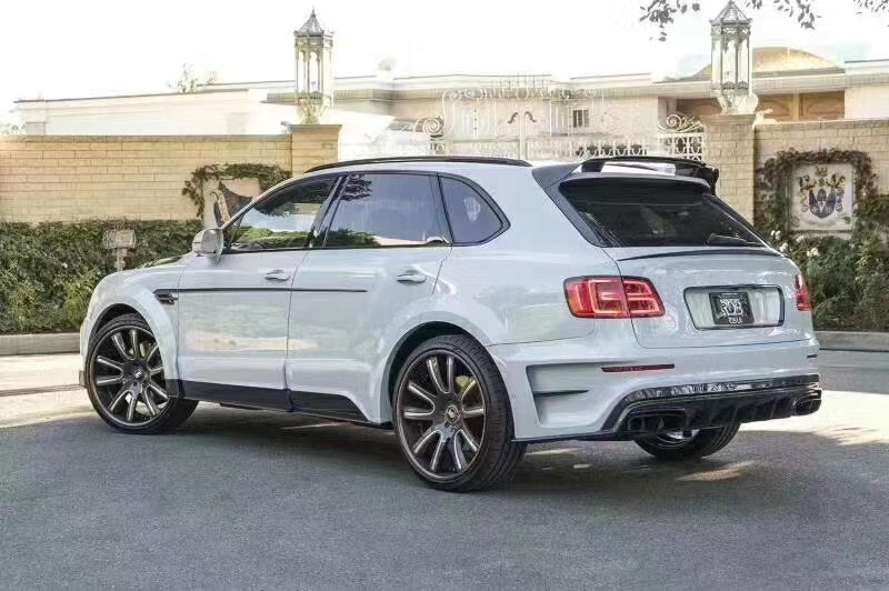 For Bentley Bentayga Carbon Fiber Body Kit Bentayga Upgraded MSY Style Front and Rear Bumper Spoiler Wide-body Kit
