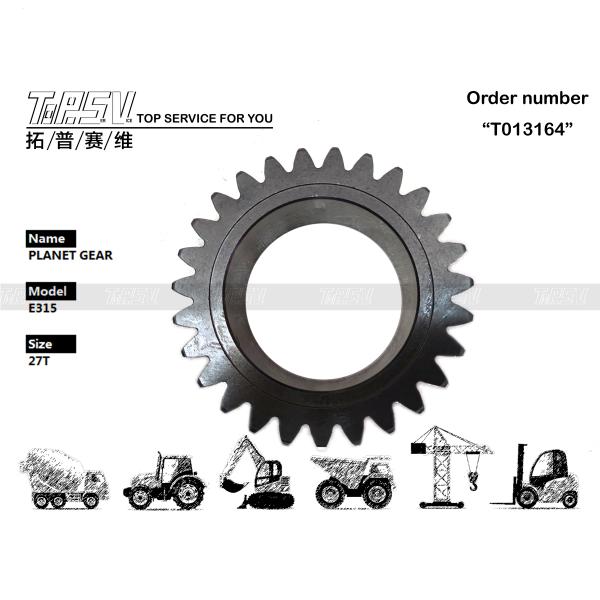 102-6513 Low Noise Level E315 Excavator Travel 3 Stage Planetary Gear Gear