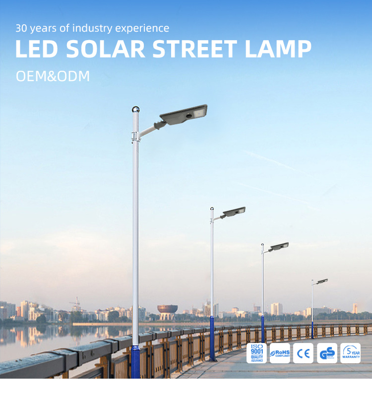 High Power Solar LED Street Light for Outdoor Road Lighting XLD-SR420