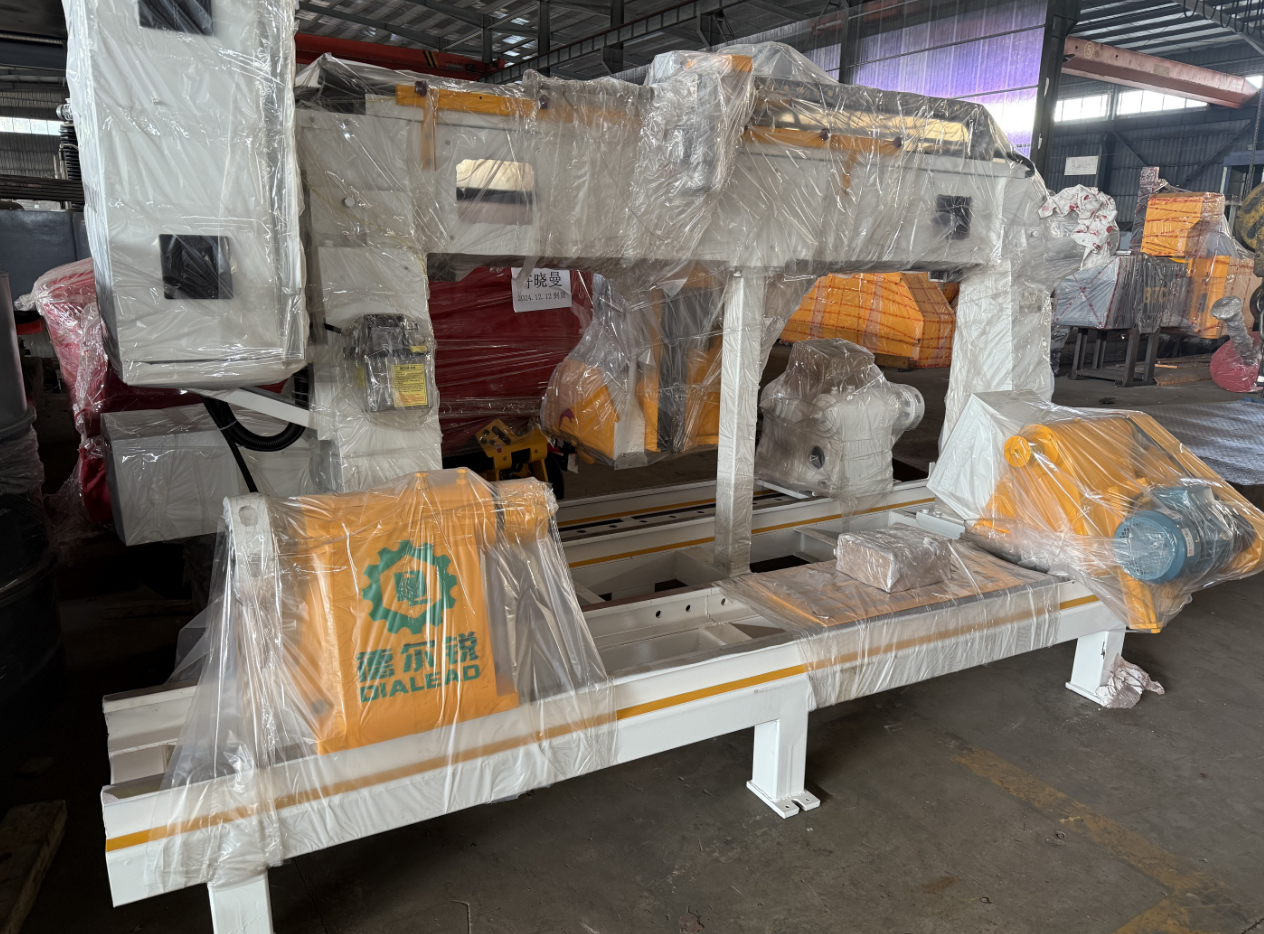 Semi Automatic Stone Polishing Machine For Balusters Railings Balls Vases