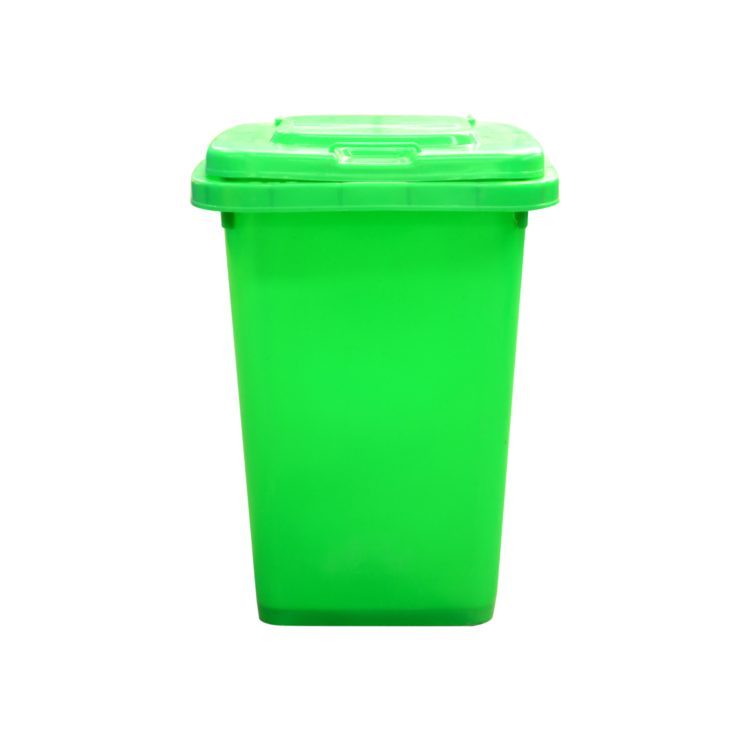 30 Gallons Recycle Trashcan Outside Plastic Trash And Recycling Can