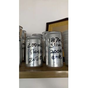China Restaurant Aluminum 300ml-400ml 16oz Beer Can Foil Labeling SGS wholesale