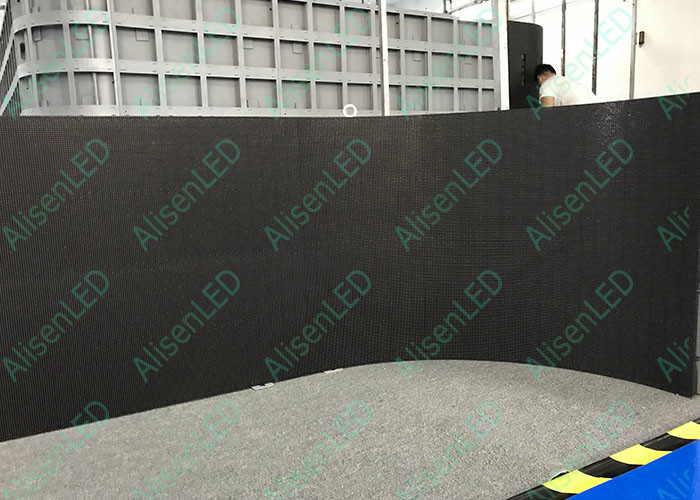 PCB Flexible LED Screen Indoor Dustproof Multiple Curves DVI