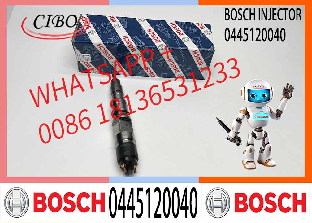 High Quality Common Rail Diesel Fuel Injector 0445120040 0 445 20 040