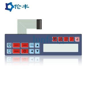 China PET V200 Waterproof Flexible Membrane Switches Industrial Glossy Surface wholesale