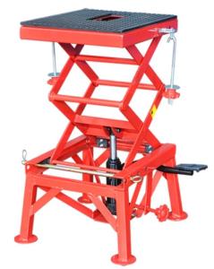 China Car Repair Tools Mini Type Hydraulic Motorcycle Scissor Lift Platform 300 lbs High Quality Motorcycle Lift Table wholesale