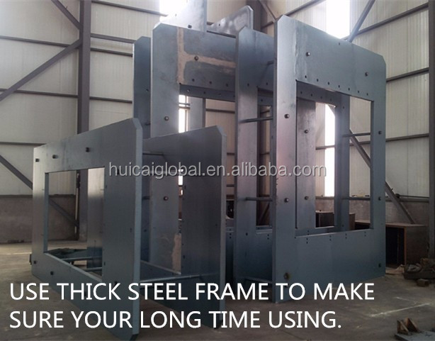 11 kW Power Tire Forming Vulcanizer Equipment Jaw Type Rubber Hydraulic Press Machine