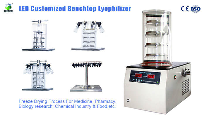 LED vacuum freeze drying machine