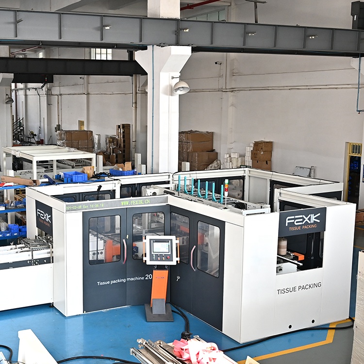 Full Automatic Toilet Tissue Paper Roll Bundling Machine Paper Product Making Machinery