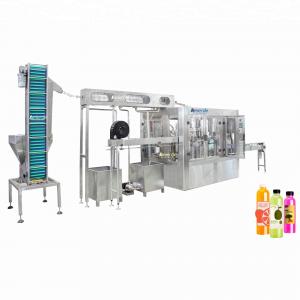 China 304 Stainless Steel Juice Filling Machine  Beverage juice bottle capping machine wholesale