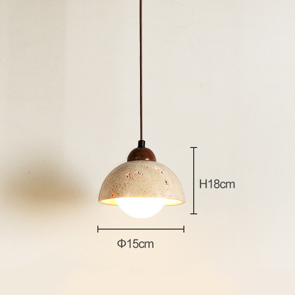 Wabi Sabi Pendant Light Janpanese Stone ceramic pendant light(WH-AP-574)