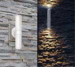 Dimming Outdoor Cylinder Up Down Wall Light , 1200LM LED Cylinder Downlight