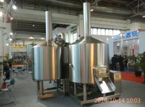 China 20 Bbl Brewhouse Stainless Steel Brewing Equipment Steam Heating 3Mm Thickness wholesale