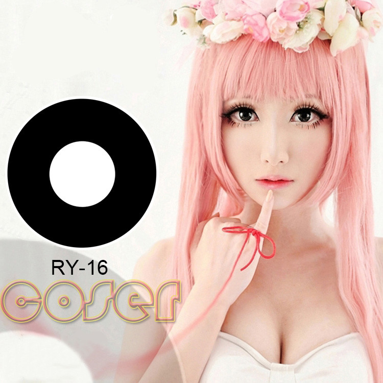 OEM Halloween Black Contact Lenses Cosplay Contact Lenses New Fashion Lens