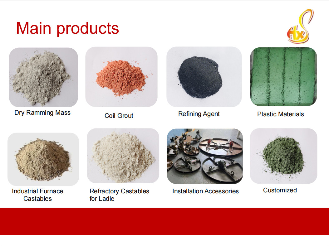 Non Polluting Furnace Refractory Materials Bottom Ramming In Electric Arc Furnaces