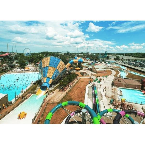 Family Indoor Stimulating Boomerang Water Slide