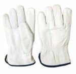 Soft Goatskin Grain Leather Driving PPE Safety Gloves for Construction