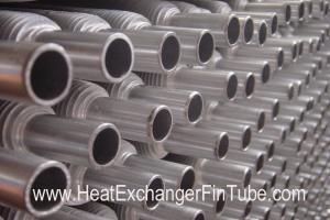 China Aluminum Muff Tubes (1100 / 1060 / 6063 ) , Extruded MONO METAL Air Condition Fin Pipe wholesale