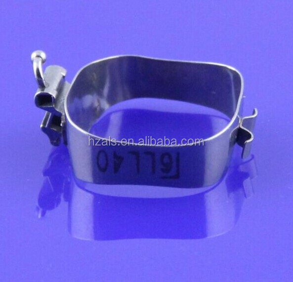 Slot 0.022 0.018 Teeth Molar Band Ortho Preweld With Buccal Tubes And Lingual Cleat