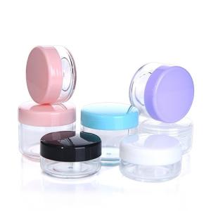 China LinDeer Clear Face Cream 5ml Cosmetic Cream Jar Refillable Durable wholesale