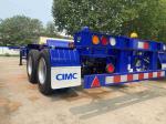 CIMC 3 Axle / 2axle 20FT / 40ft Container Skeleton Semi Trailer