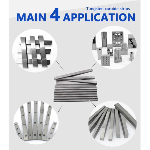 K10/K20 Tungsten Carbide Square Pieces for Street Sweeper Drag Shoe That Rides On Asphalt