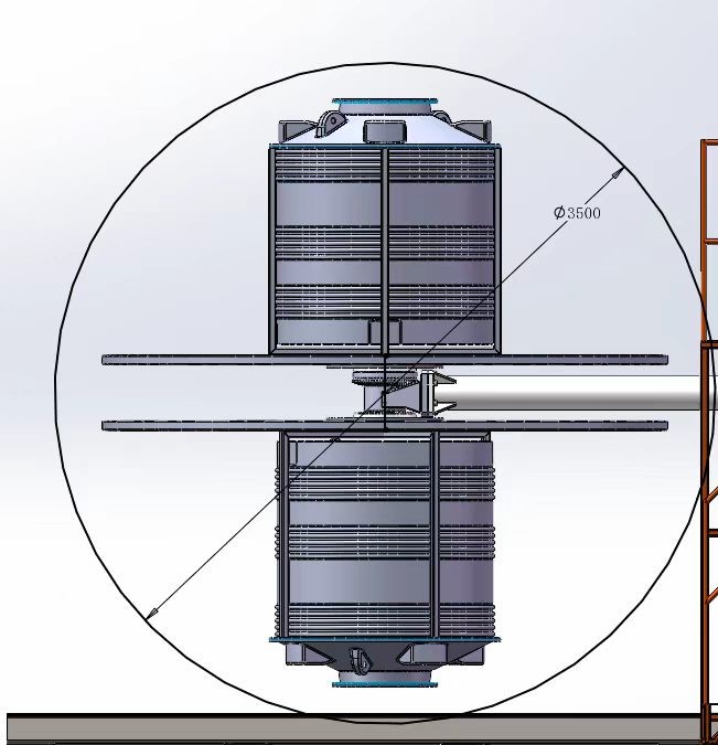 Rotary Rotomolding Equipment Plastic Products Production Automatic