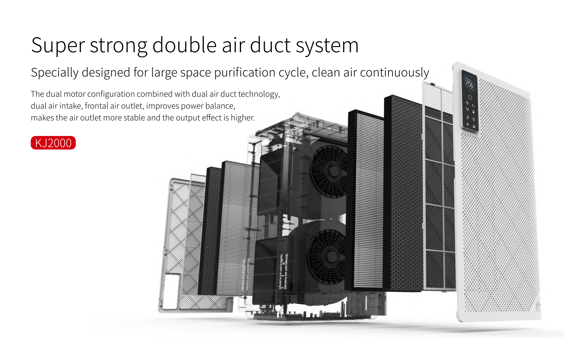 Homefish 2022 New Style Air Purifier Wifi Smart Manufacturer Hepa Home Purifier Humidifier Air Purifier