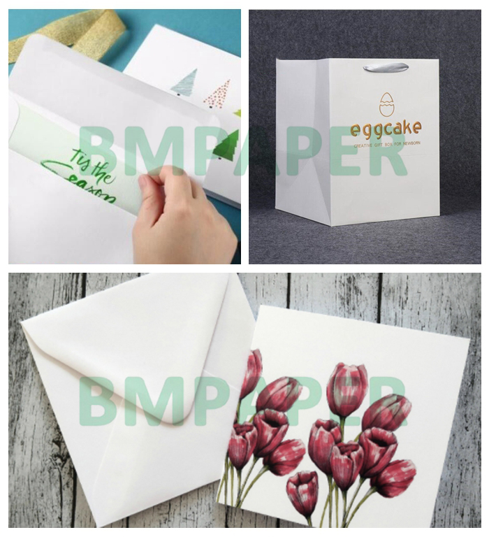 250g 300g Uncoated Woodfree Offset Paper For Clothing Trademark 685 x 990mm