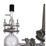 Wiped Film Distillation Equipment Glass Electric Drive