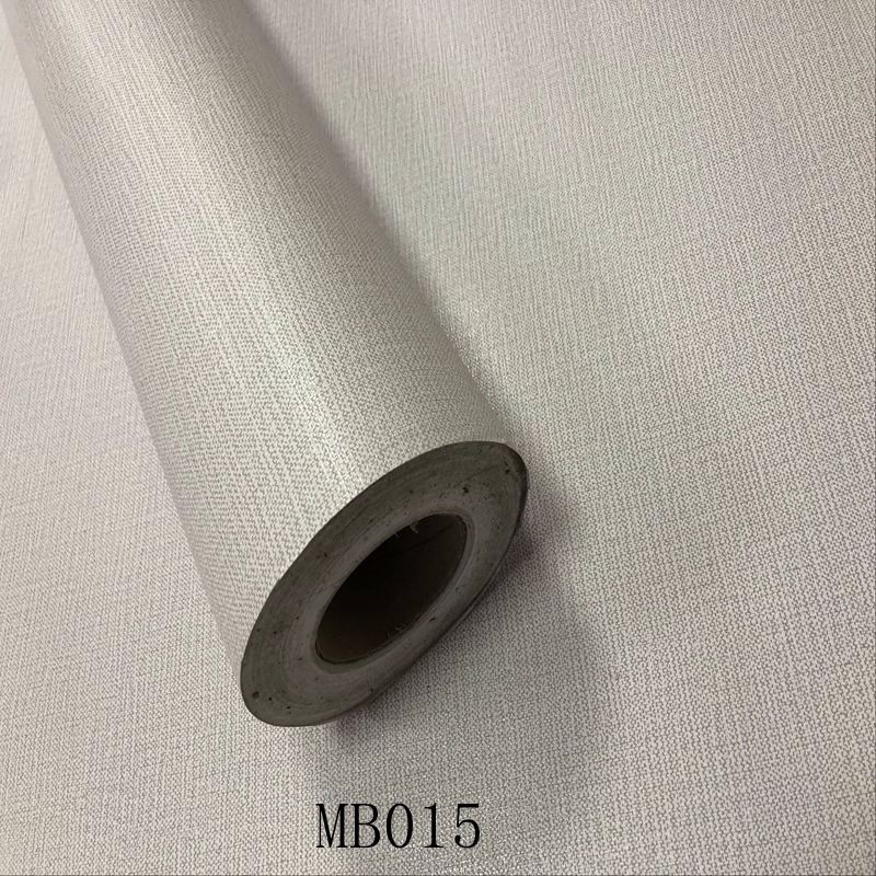 Vinyl Wallpapers 3D Texture Korean Design Mildew Proof Solid Color PVC Adhesive Wallpaper Wall Sticker Furniture Sticker