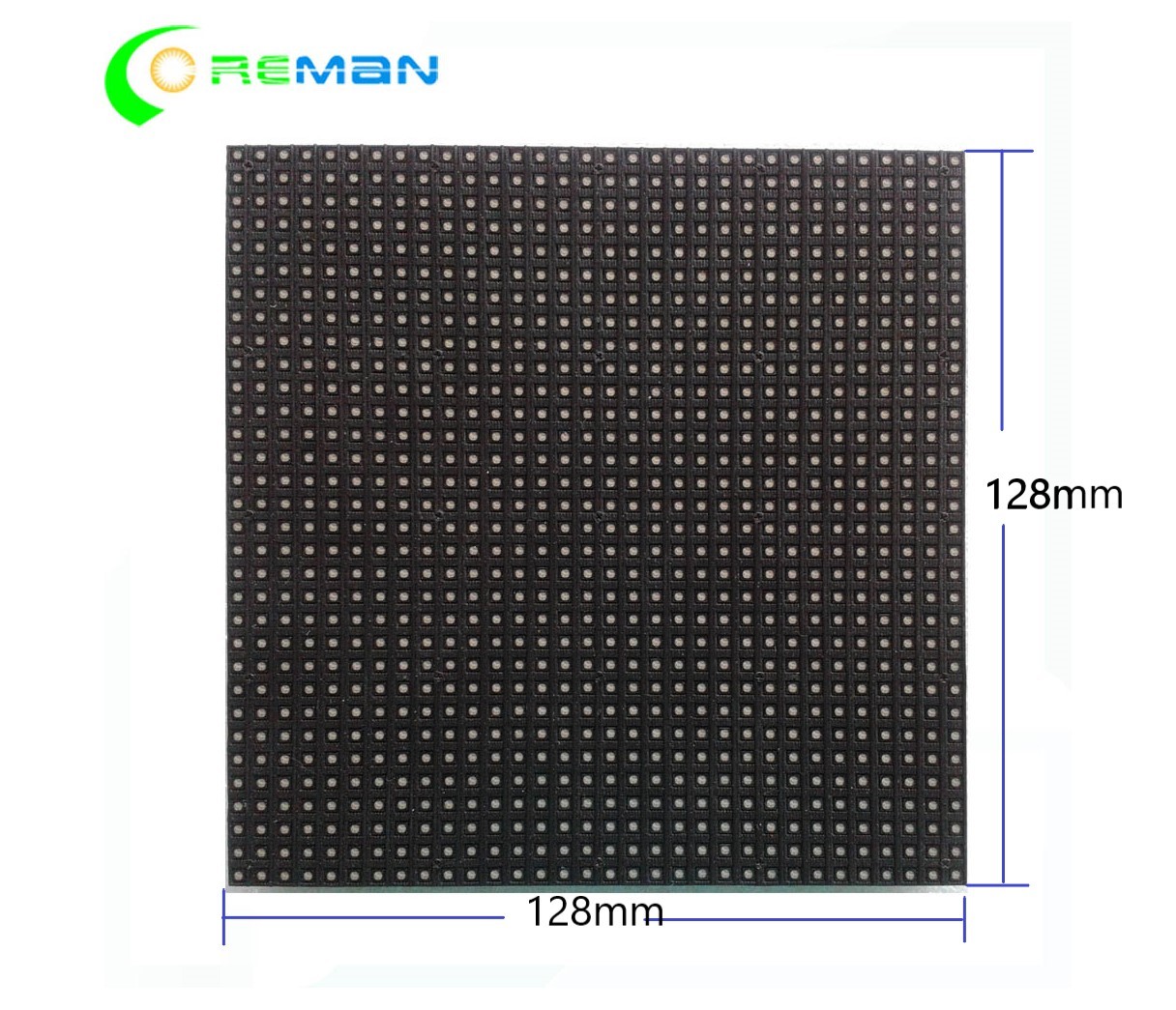 External Internal Smd LED Display Module , Black Led Hub75 LED Module Screen