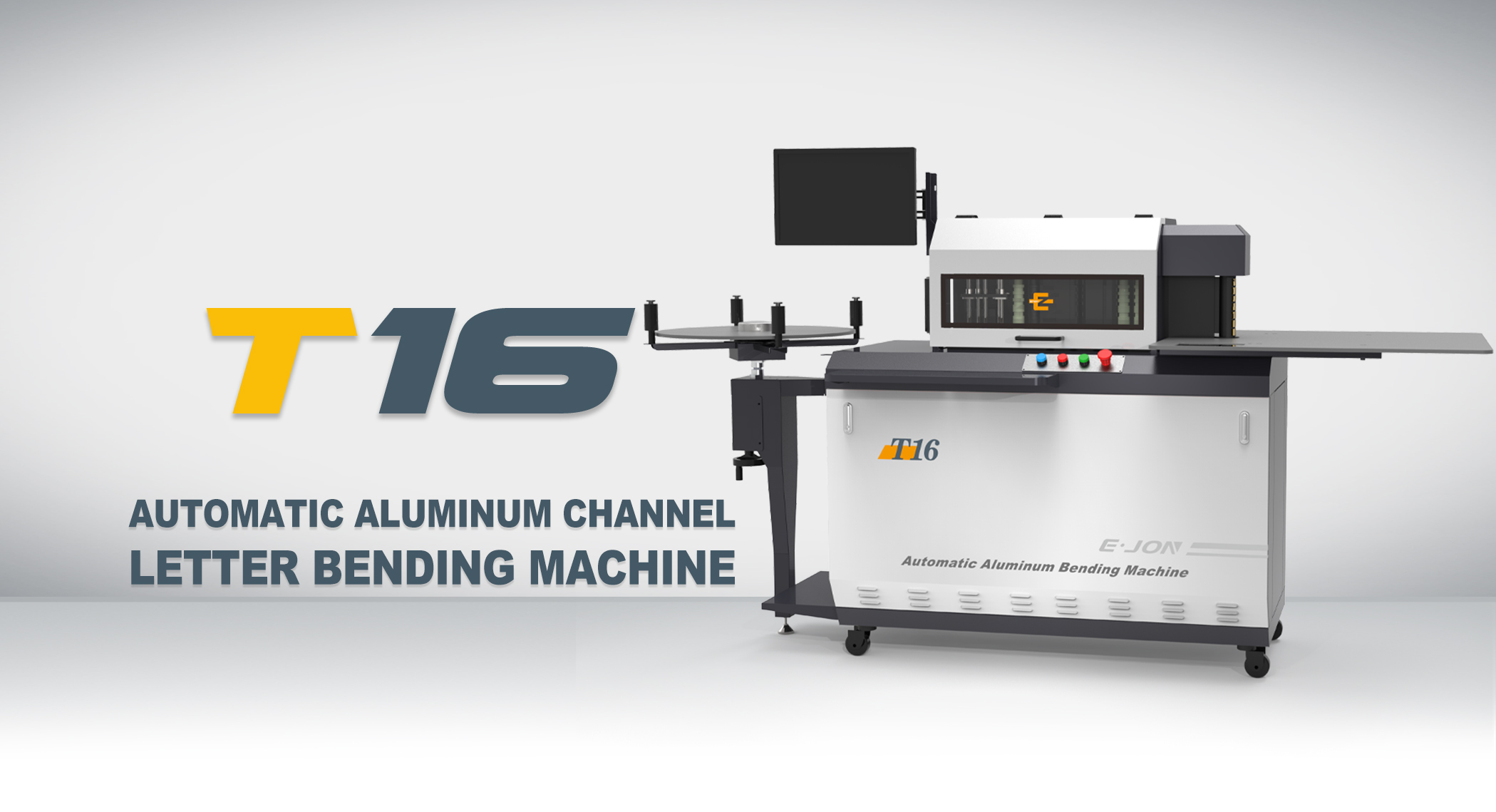 EJON T16 Automatic Advertising Trimcap Letter Machine for 3D Channel Letter Bending