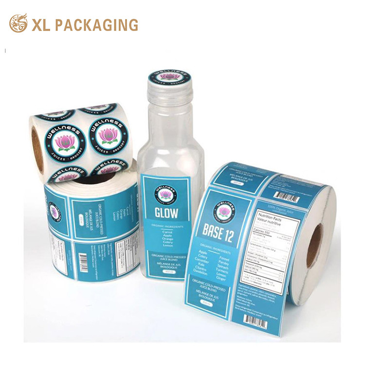 Package Labels Embossed Sticker Customized Gold Foil Luxury Custom Printing Label
