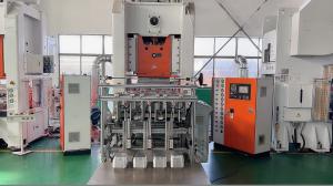 China Mechanical Aluminum Foil Container Machine With 12000PCS/Hour Capacity wholesale