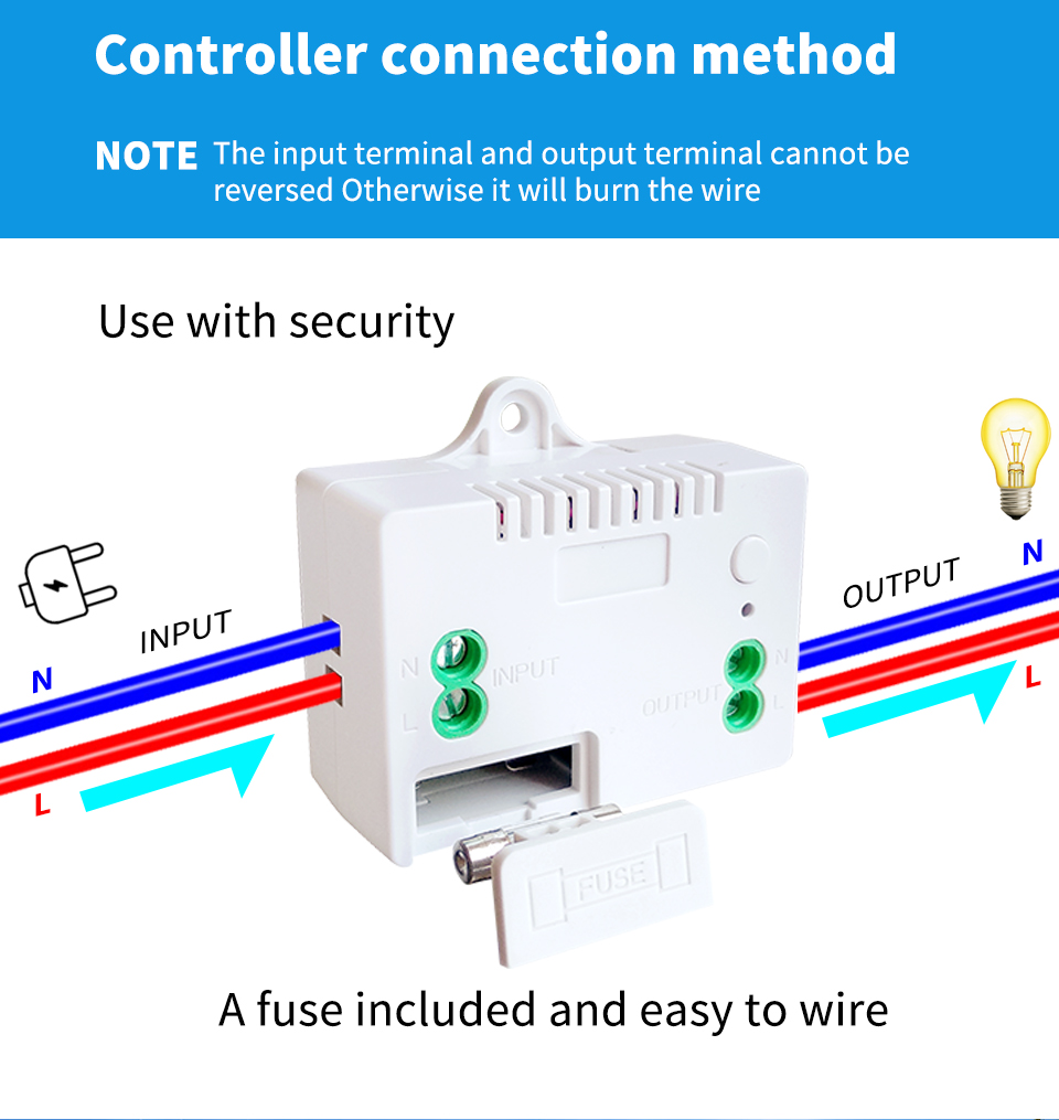 RF433Mhz Self Powered Waterproof Remote Controller Switch Wall Light Switch