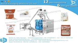 China 1KG rice flour quad bag packaging machine with dosing system BSTV-550DZ wholesale