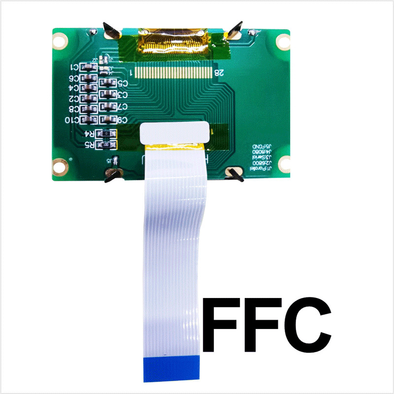 Durable Anti Glare LED Display Backlight , Multipurpose LCM Connector