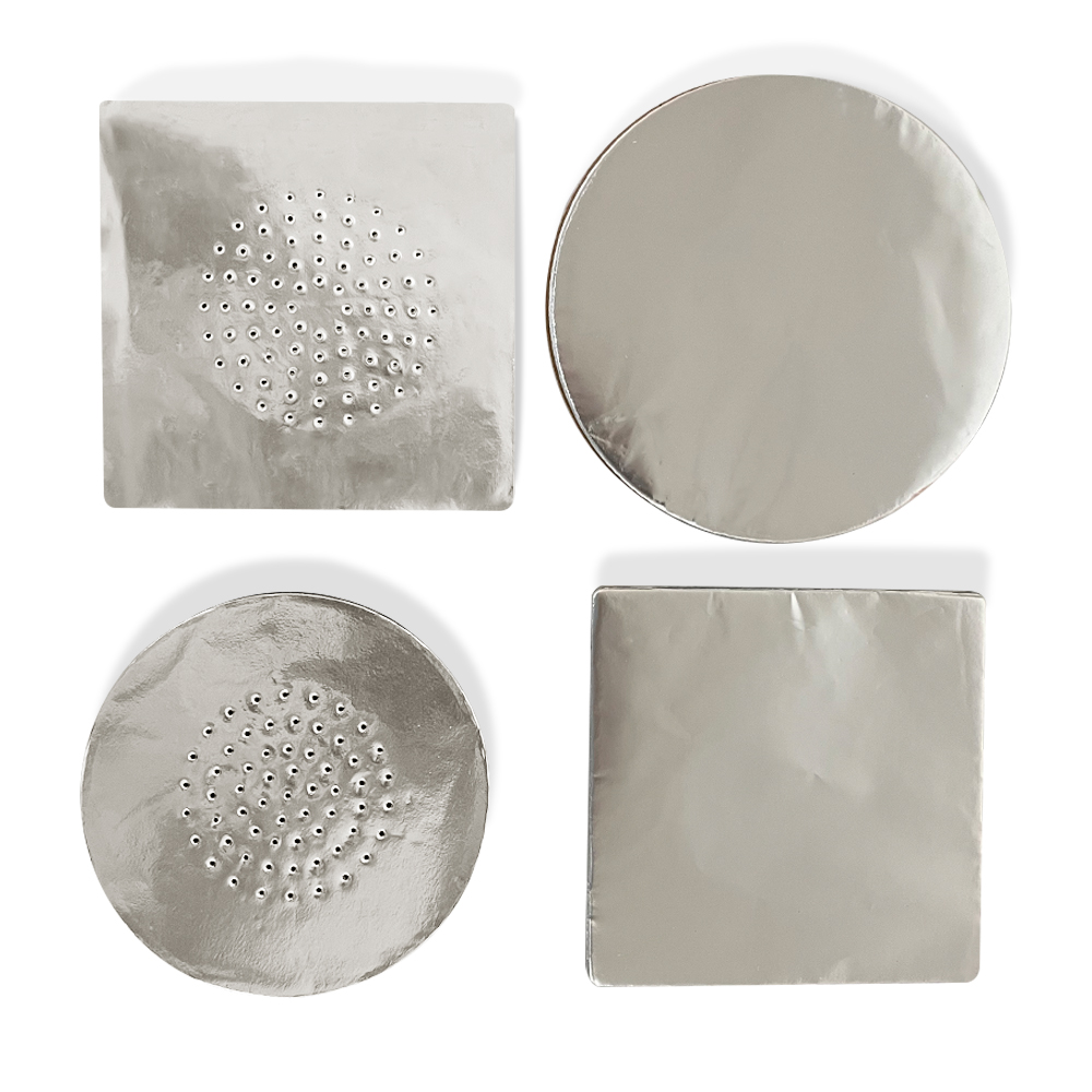 Hookah Silver Aluminum Foil Shisha Sheet with Customized Size and Resistant Material