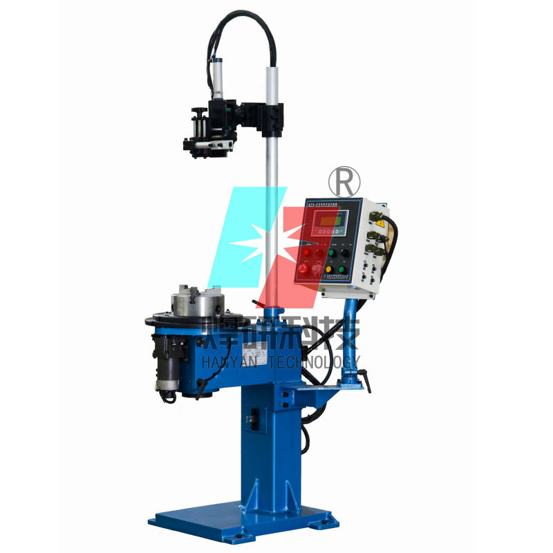 220V 50Hz Vertical Circumferential Welder Medium Duty Seam Welding Machine