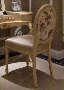China Hot Sales French Bedroom Furniture Wooden Dressing Chair FQ-101 wholesale
