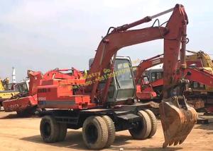 China Original Japanese Hitachi 100WD Wheel Excavator Used With 19400kg Operating Weight wholesale