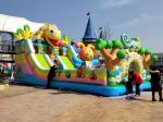 Commercial Playground Equipment Children' Inflatable Castle Fantasy Castle