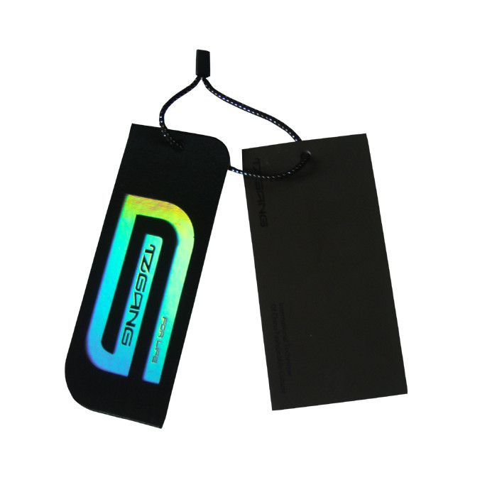 Printed Biodegradable Clothing Tags Creative Paper Cardboard Clothing Tags Supplier
