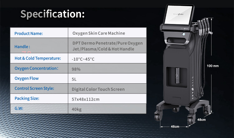 Pure Oxygen Injection Facial Machine DPT Plasma Repair Facial Care Machine